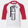 Youth Three Quarter Sleeve Baseball T-Shirt Thumbnail