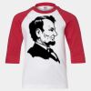 Youth Three Quarter Sleeve Baseball T-Shirt Thumbnail