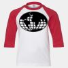 Youth Three Quarter Sleeve Baseball T-Shirt Thumbnail