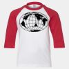 Youth Three Quarter Sleeve Baseball T-Shirt Thumbnail