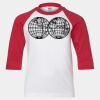 Youth Three Quarter Sleeve Baseball T-Shirt Thumbnail