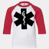 Youth Three Quarter Sleeve Baseball T-Shirt Thumbnail