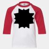 Youth Three Quarter Sleeve Baseball T-Shirt Thumbnail