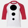 Youth Three Quarter Sleeve Baseball T-Shirt Thumbnail