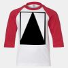 Youth Three Quarter Sleeve Baseball T-Shirt Thumbnail