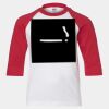 Youth Three Quarter Sleeve Baseball T-Shirt Thumbnail