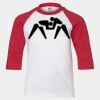 Youth Three Quarter Sleeve Baseball T-Shirt Thumbnail