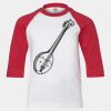 Youth Three Quarter Sleeve Baseball T-Shirt Thumbnail