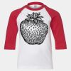 Youth Three Quarter Sleeve Baseball T-Shirt Thumbnail