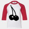 Youth Three Quarter Sleeve Baseball T-Shirt Thumbnail