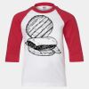 Youth Three Quarter Sleeve Baseball T-Shirt Thumbnail