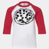 Youth Three Quarter Sleeve Baseball T-Shirt Thumbnail