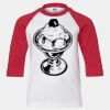 Youth Three Quarter Sleeve Baseball T-Shirt Thumbnail