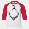 Youth Three Quarter Sleeve Baseball T-Shirt Thumbnail