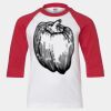 Youth Three Quarter Sleeve Baseball T-Shirt Thumbnail
