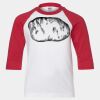 Youth Three Quarter Sleeve Baseball T-Shirt Thumbnail