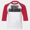 Youth Three Quarter Sleeve Baseball T-Shirt Thumbnail