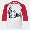 Youth Three Quarter Sleeve Baseball T-Shirt Thumbnail