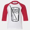 Youth Three Quarter Sleeve Baseball T-Shirt Thumbnail