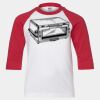 Youth Three Quarter Sleeve Baseball T-Shirt Thumbnail