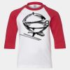 Youth Three Quarter Sleeve Baseball T-Shirt Thumbnail