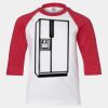 Youth Three Quarter Sleeve Baseball T-Shirt Thumbnail