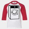 Youth Three Quarter Sleeve Baseball T-Shirt Thumbnail