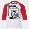 Youth Three Quarter Sleeve Baseball T-Shirt Thumbnail