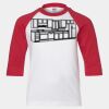 Youth Three Quarter Sleeve Baseball T-Shirt Thumbnail