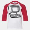 Youth Three Quarter Sleeve Baseball T-Shirt Thumbnail