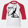 Youth Three Quarter Sleeve Baseball T-Shirt Thumbnail