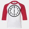 Youth Three Quarter Sleeve Baseball T-Shirt Thumbnail
