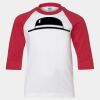 Youth Three Quarter Sleeve Baseball T-Shirt Thumbnail