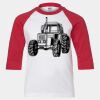 Youth Three Quarter Sleeve Baseball T-Shirt Thumbnail