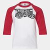 Youth Three Quarter Sleeve Baseball T-Shirt Thumbnail