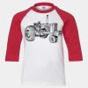 Youth Three Quarter Sleeve Baseball T-Shirt Thumbnail