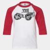 Youth Three Quarter Sleeve Baseball T-Shirt Thumbnail