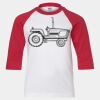 Youth Three Quarter Sleeve Baseball T-Shirt Thumbnail