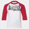 Youth Three Quarter Sleeve Baseball T-Shirt Thumbnail