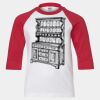Youth Three Quarter Sleeve Baseball T-Shirt Thumbnail