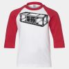 Youth Three Quarter Sleeve Baseball T-Shirt Thumbnail