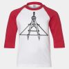 Youth Three Quarter Sleeve Baseball T-Shirt Thumbnail