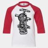 Youth Three Quarter Sleeve Baseball T-Shirt Thumbnail