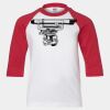 Youth Three Quarter Sleeve Baseball T-Shirt Thumbnail