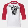 Youth Three Quarter Sleeve Baseball T-Shirt Thumbnail