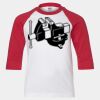 Youth Three Quarter Sleeve Baseball T-Shirt Thumbnail