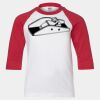 Youth Three Quarter Sleeve Baseball T-Shirt Thumbnail