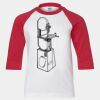 Youth Three Quarter Sleeve Baseball T-Shirt Thumbnail