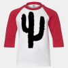 Youth Three Quarter Sleeve Baseball T-Shirt Thumbnail