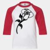 Youth Three Quarter Sleeve Baseball T-Shirt Thumbnail
